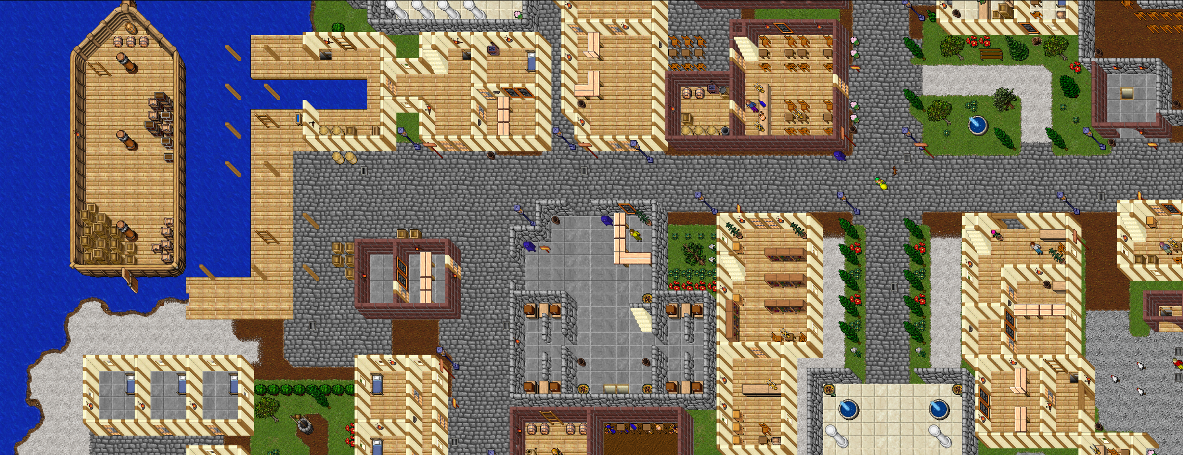 Overview of RUBERA's coastal city